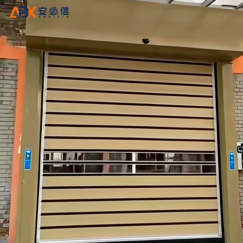 长春市螺旋式快速门